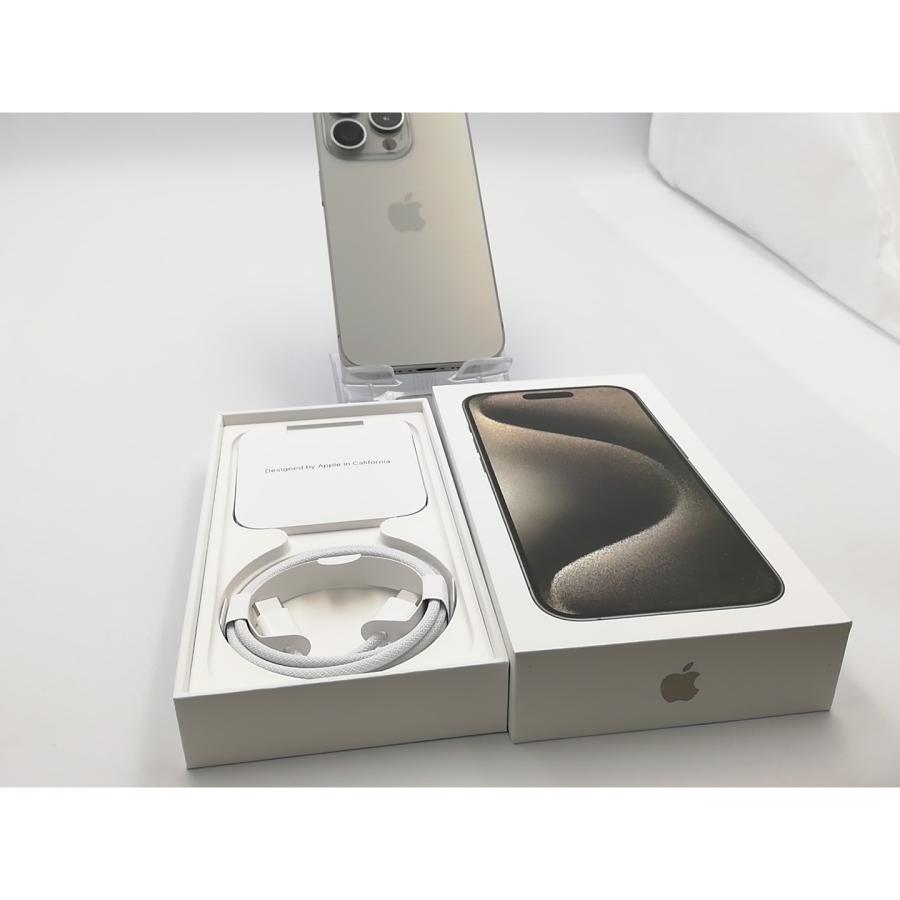 中古】Apple 国内版 【SIMフリー】 iPhone 15 Pro 256GB ナチュラル