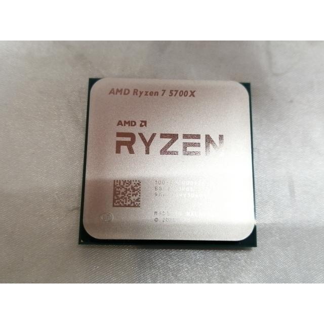 中古】AMD Ryzen 7 5700X (3.4GHz/TC:4.6GHz) BOX AM4/8C/16T/L3 32MB