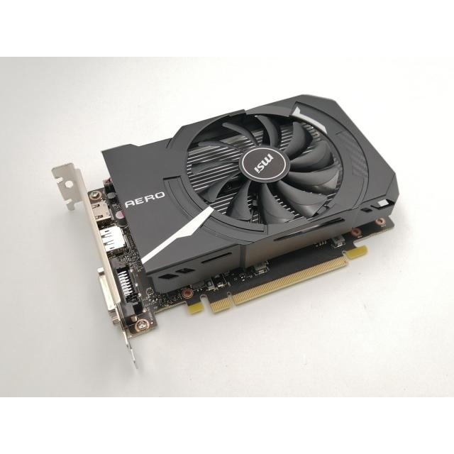 中古】MSI GeForce GTX 1650 AERO ITX 4G OC GTX1650/4GB(GDDR5)/PCI-E