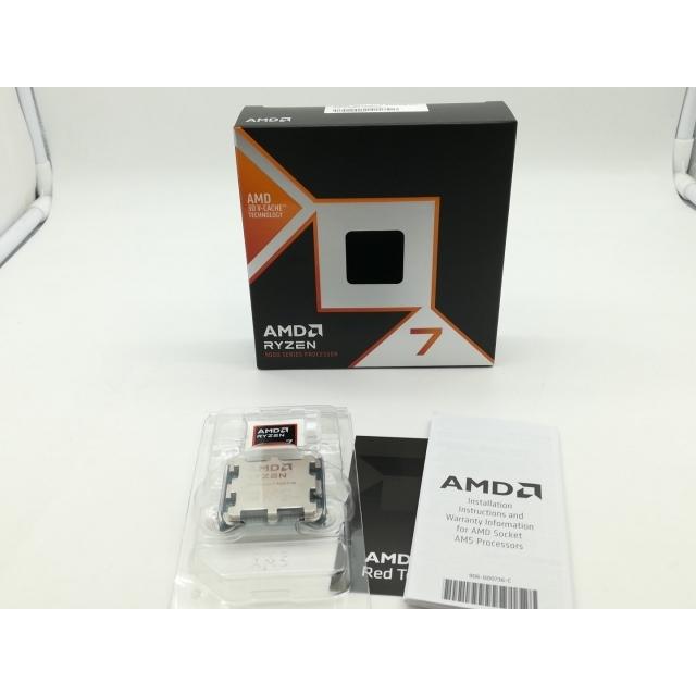 中古】AMD Ryzen 7 9800X3D (4.7GHz/TC:5.2GHz) BOX AM5/8C/16T/L3