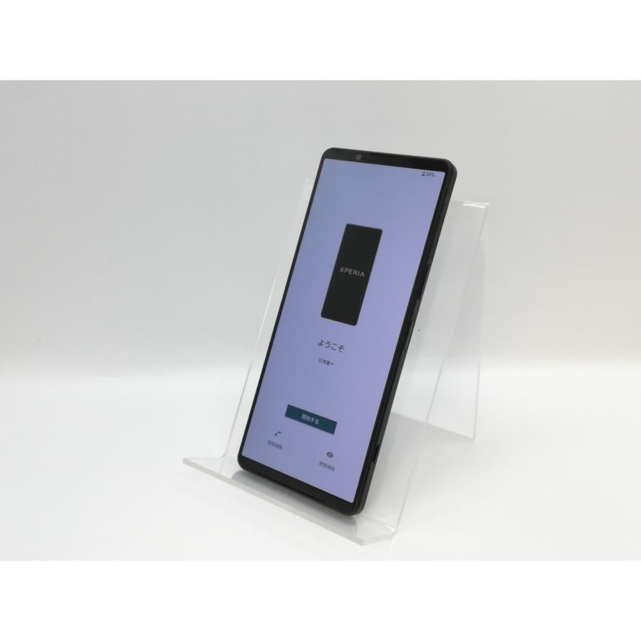 中古】SONY au 【SIMフリー】 Xperia 1 V ブラック 12GB 256GB SOG10