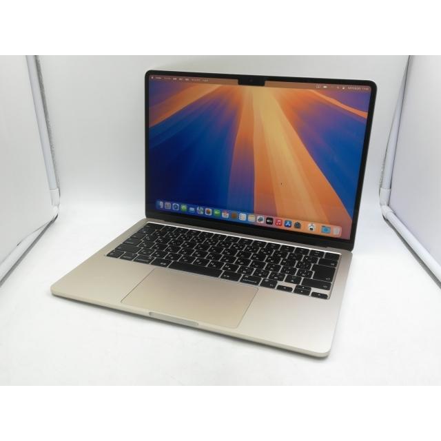 中古】Apple MacBook Air 13インチ CTO (M3,2024) スターライト M3(CPU