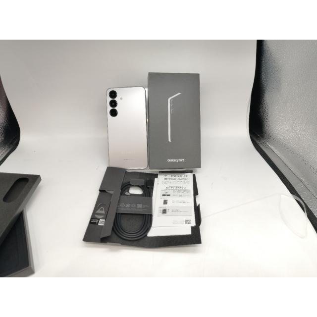中古】SAMSUNG 国内版 【SIMフリー】 Galaxy S25 シルバーシャドウ