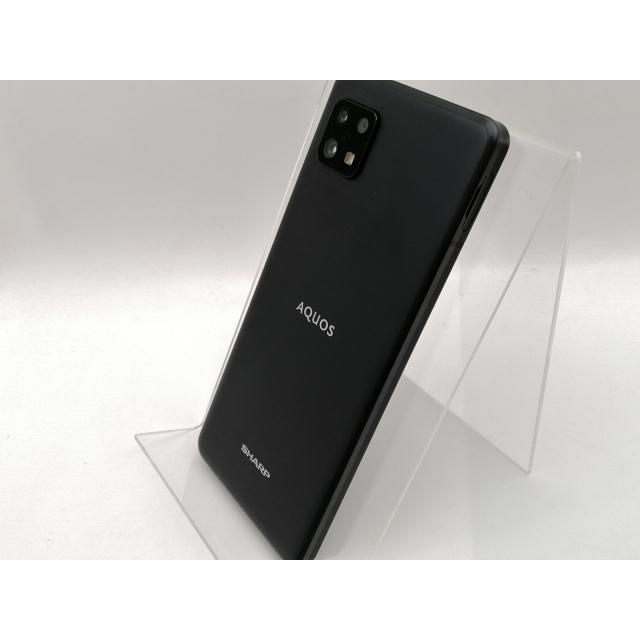 中古】SHARP 楽天モバイル 【SIMフリー】 AQUOS Sense6 ブラック 4GB