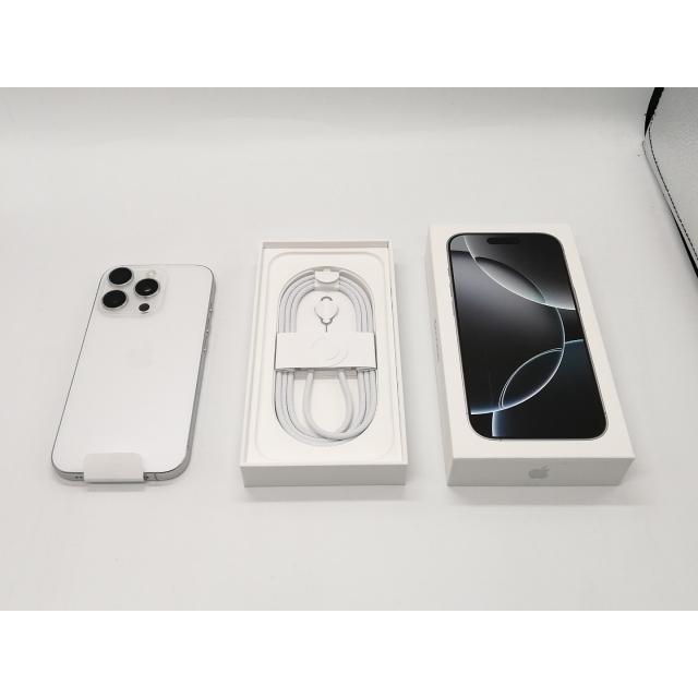 未使用】Apple 国内版 【SIMフリー】 iPhone 16 Pro 256GB ホワイト