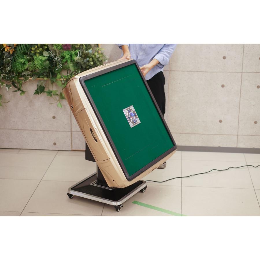 全自動麻雀卓 MJ-REVO Pro 折りたたみ シャンパンゴールド : 麻雀卓の