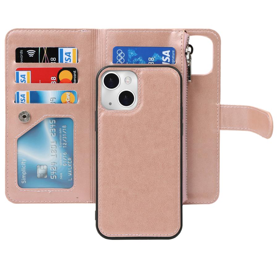 iPhone 13 pro max ケース 手帳型 2-IN-1 耐衝撃 iphone13 PRO