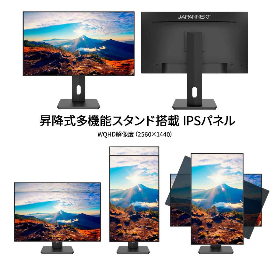 JAPANNEXT（ジャパンネクスト） JAPANNEXT 27インチ IPSパネル搭載