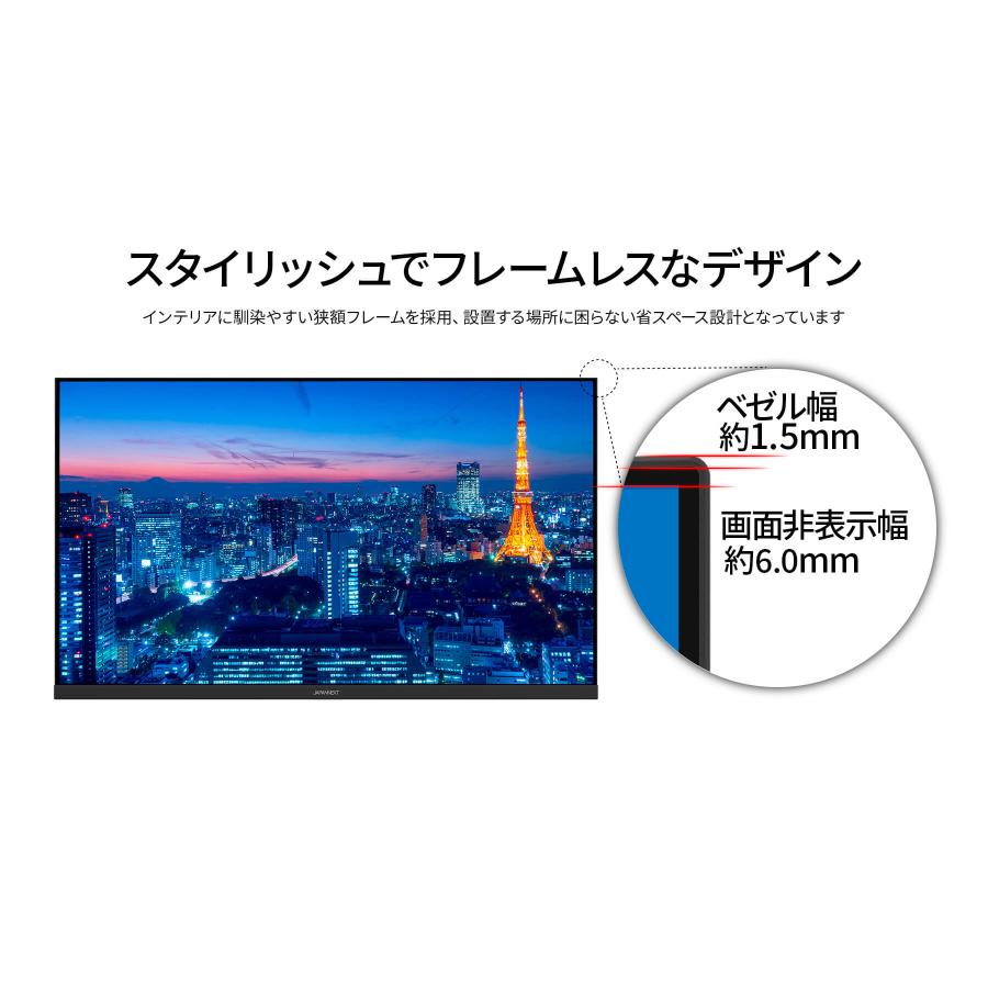JAPANNEXT（ジャパンネクスト） JAPANNEXT 31.5インチ IPSパネル搭載