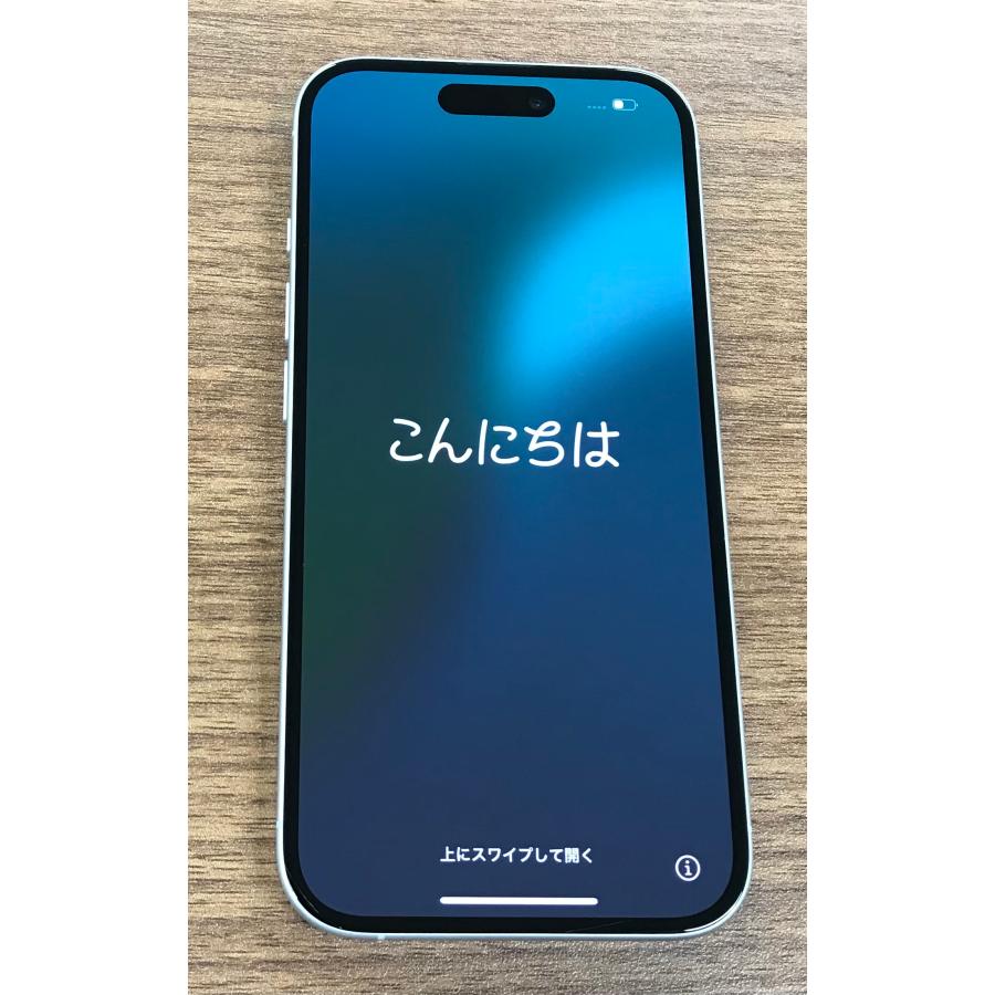 iPhone ☆中古 バッテリー100％ SIMフリーiPhone16 128GB ホワイト