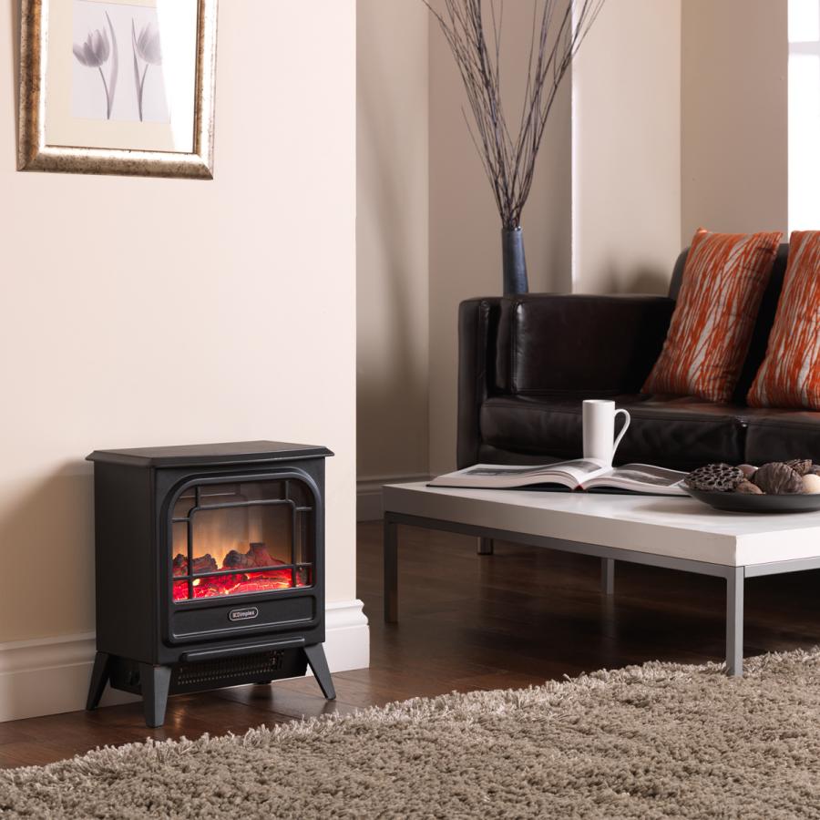 Optiflame Dimplex 電気暖炉 Micro Stove ブラック ディンプレックス