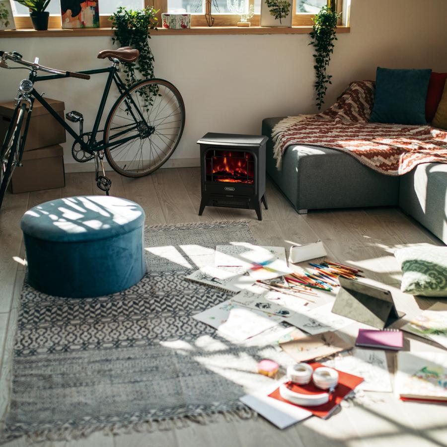 Optiflame Dimplex 電気暖炉 Micro Stove ブラック ディンプレックス