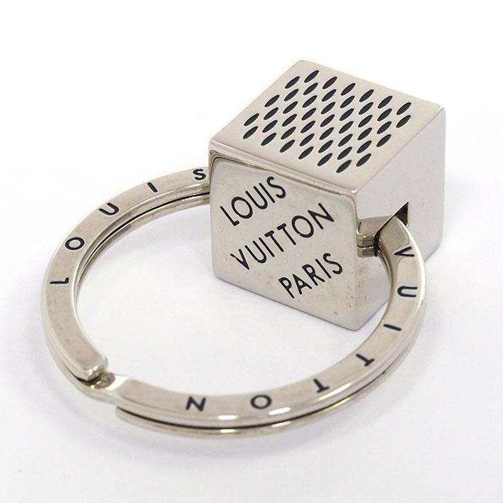 返品OK】【美品】ルイ ヴィトン ダミエ キューブ 【キーホルダー・キー