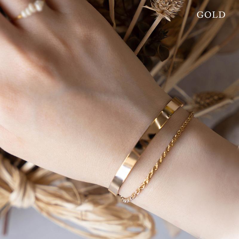 Jewel VOX ブレスレット バングル レディース ニッケルフリー 二連