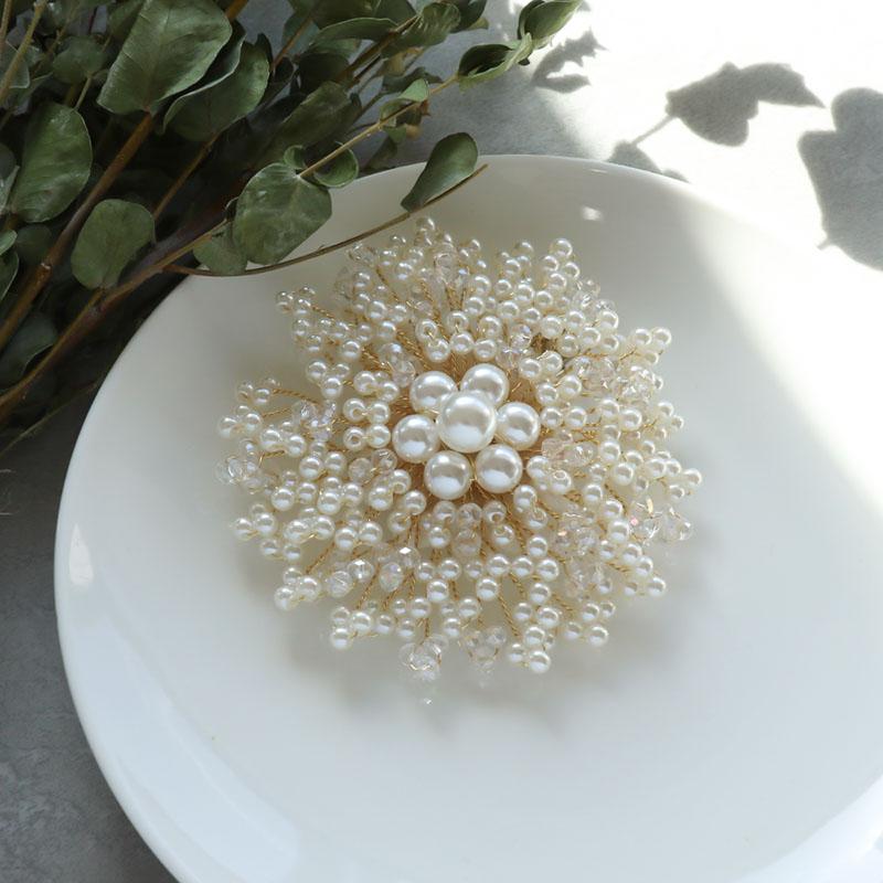 Jewel VOX コサージュ 卒業式 卒園式 母親 親 ブローチ パール