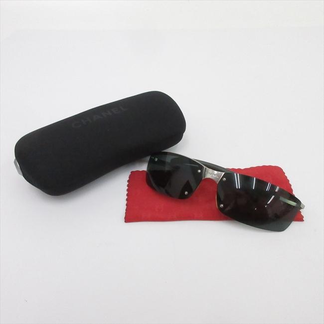 CHANEL(シャネル) スポーツライン サングラス ブラック×グレー 4008