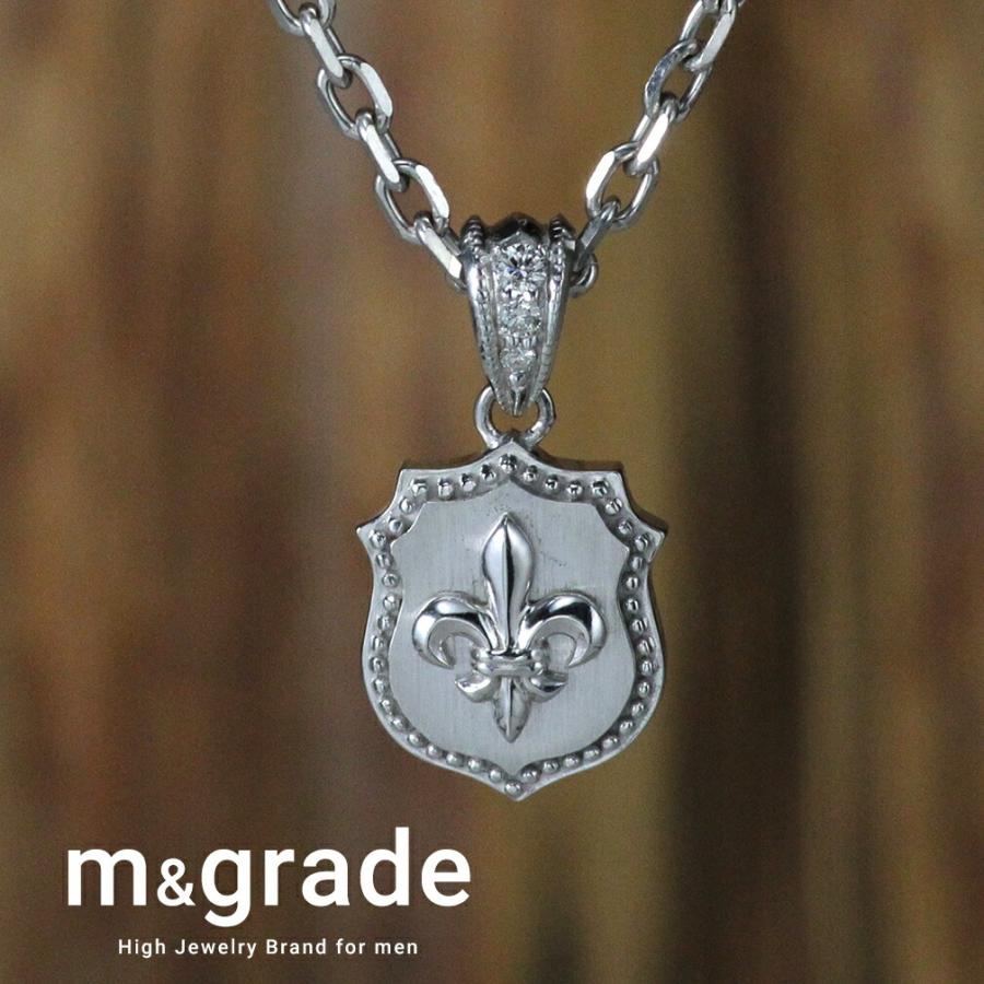 ダイヤモンド ネックレス ペンダント メンズ チェーン トップ シルバー