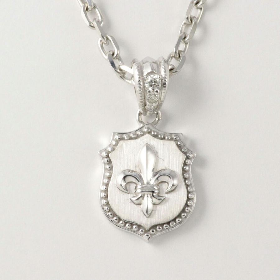 ダイヤモンド ネックレス ペンダント メンズ チェーン トップ シルバー