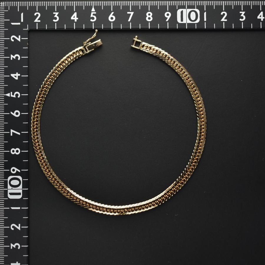 喜平 アンクレット K18 トリプル Mカット 16g 26cm 造幣局検定マーク