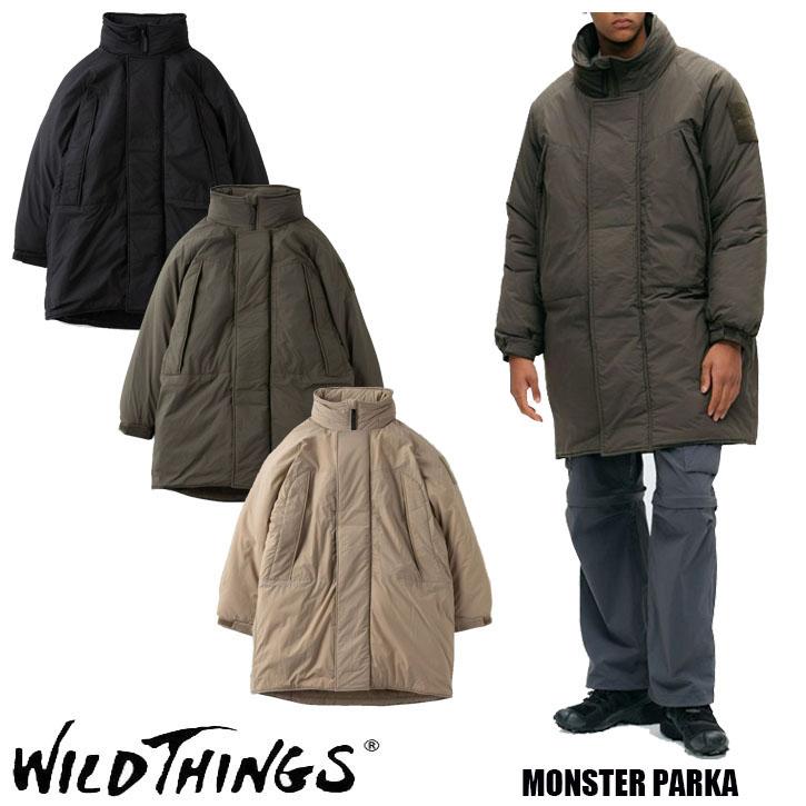 WILD THINGS（ワイルドシングス） 2024秋冬新作 MONSTER PARKA WT242
