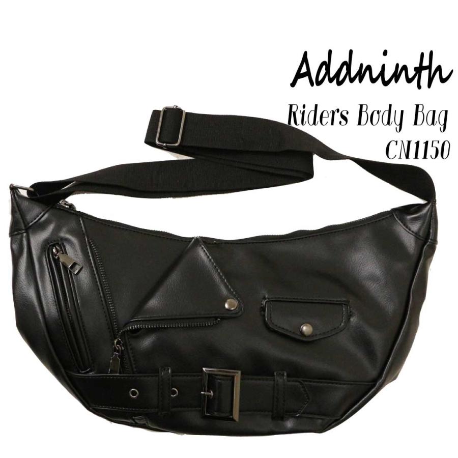 Add Ninth ライダース ボディバッグ NC1150 ジャケット 革ジャン風