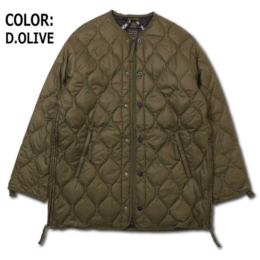 TAION（タイオン） ミリタリー M65 ライナーWジップ ダウンジャケット