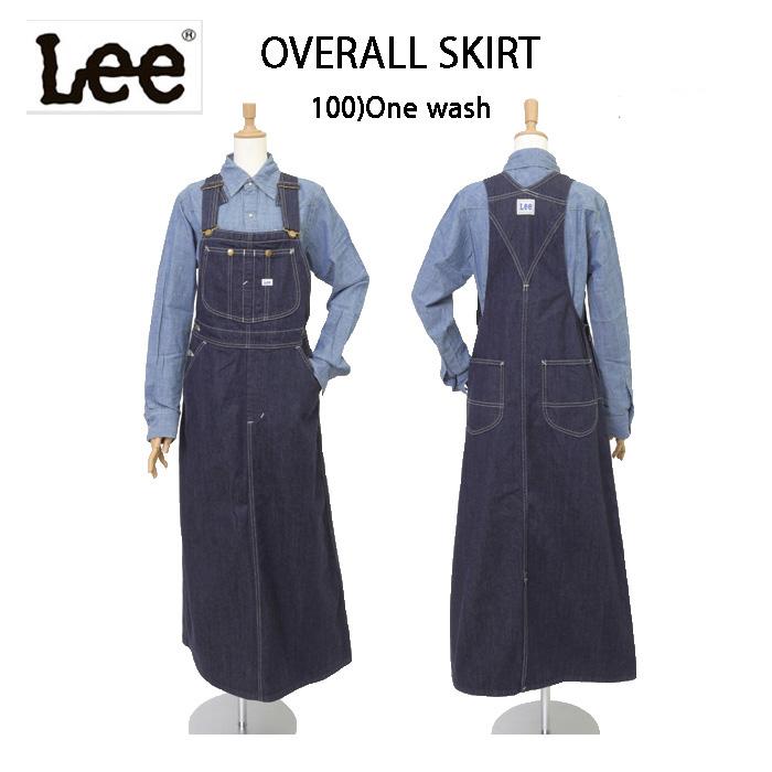 Lee（リー） Leeレディース LL6296 OVERALL SKERT オーバーオール