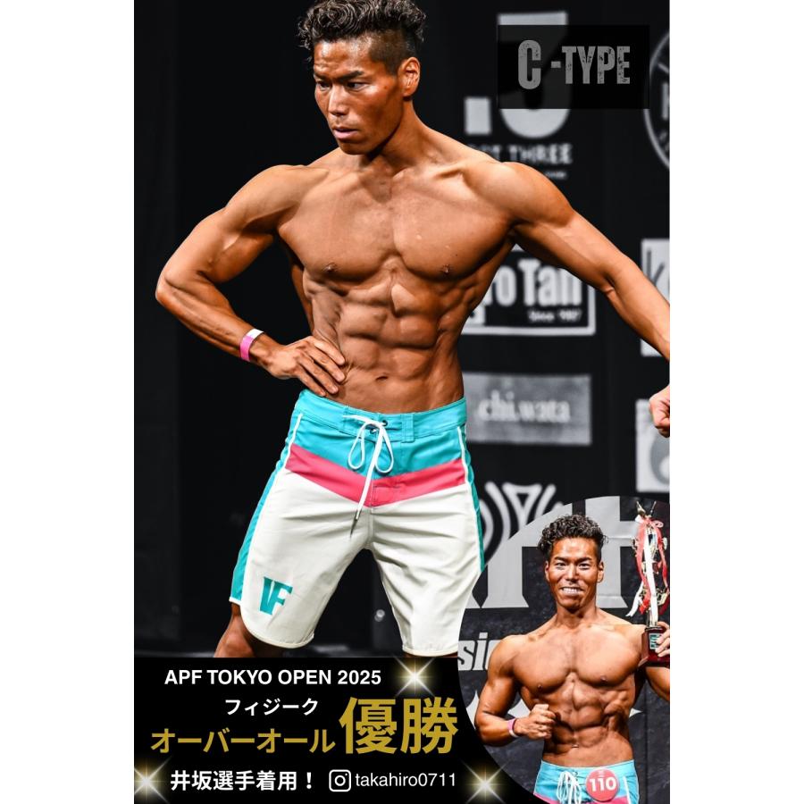 VEROMAN サーフパンツ フィジーク 水着 ボードショーツ サーフショーツ