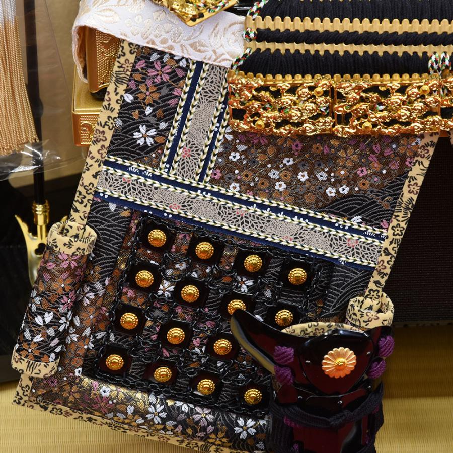 五月人形 コンパクト 鎧 鎧飾り おしゃれ 10号 昇龍 初節句飾り 金