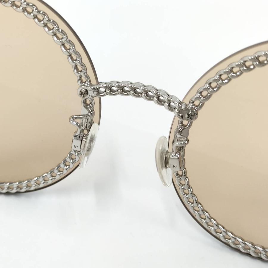 CHANEL（シャネル） サングラス チェーン付 ラウンド シェイプ 4245