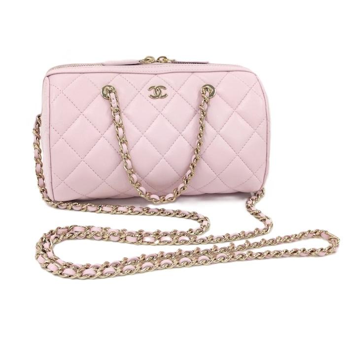 CHANEL（シャネル） CHANEL 2WAYハンドバッグ マトラッセ ラムスキン