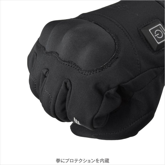 コミネ（Komine） バイク電熱グローブ EK-216 12VプロテクトE-グローブ