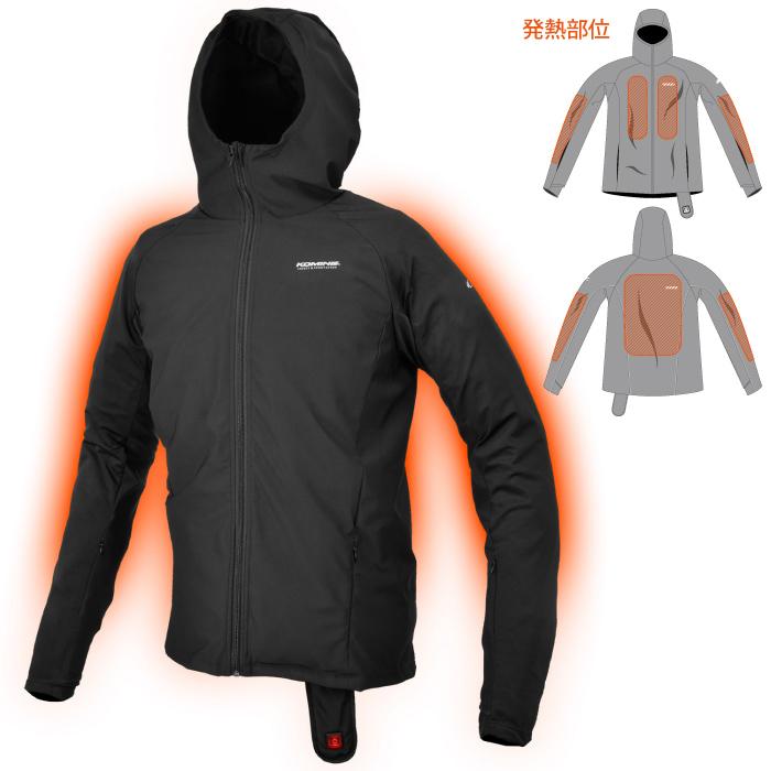 コミネ（Komine） バイク電熱ウェア EK-312 12V WPエレクトリック