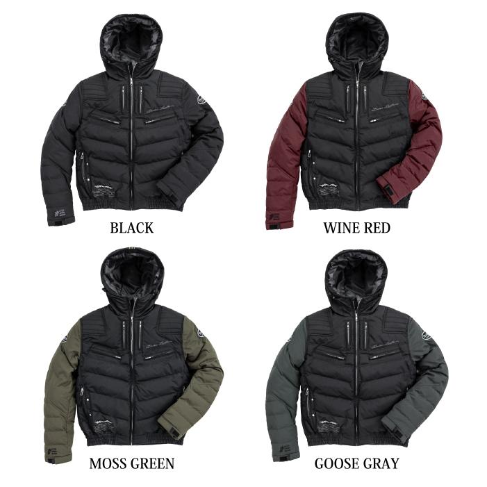 BATES（ベイツ） SA-N2454 中綿入りナイロンジャケット バイク