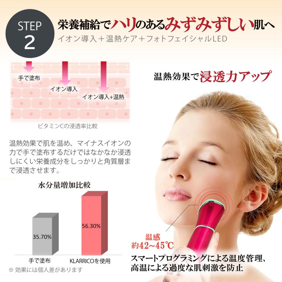 テレビサイト掲載商品】KLARRICO EMS美顔器 ボーテ・マルティ リフト