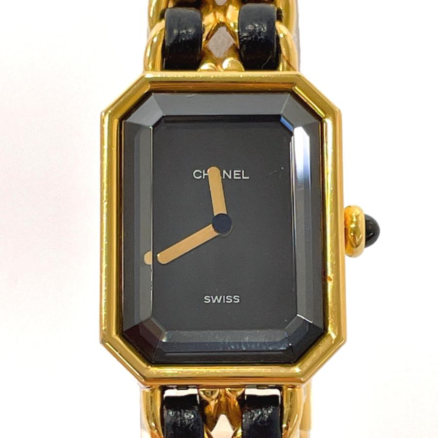 CHANEL（シャネル） 腕時計 プルミエール GP/レザー ゴールド クオーツ