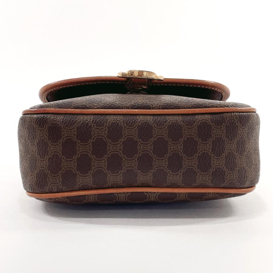 CELINE（セリーヌ） ショルダーバッグ マカダム PVC ブラウン