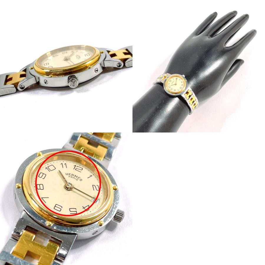HERMES（エルメス） 腕時計 クリッパー ステンレススチール/GP