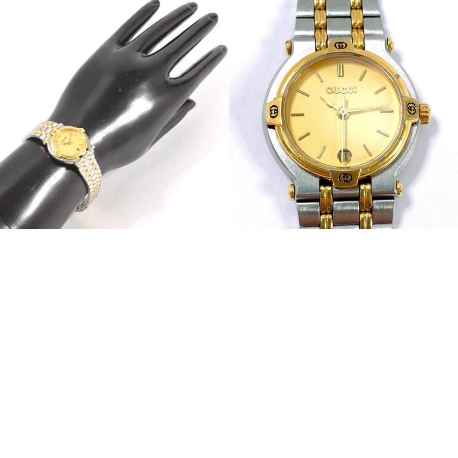 GUCCI（グッチ） 腕時計 9000L ステンレススチール/GP シルバー