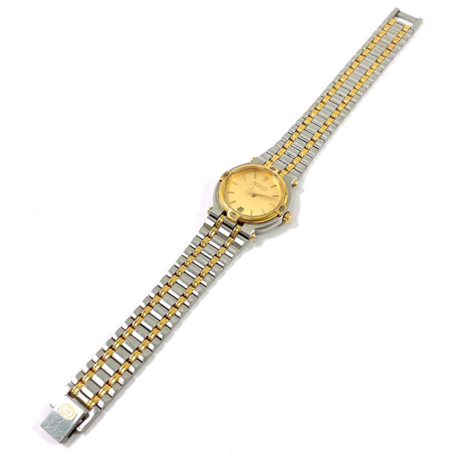 GUCCI（グッチ） 腕時計 9000L ステンレススチール/GP シルバー