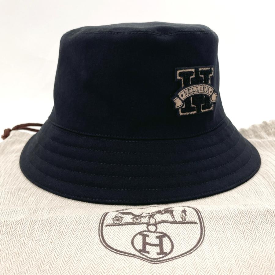 HERMES（エルメス） ハット 帽子 ハーパー Hセリエ バケットハット