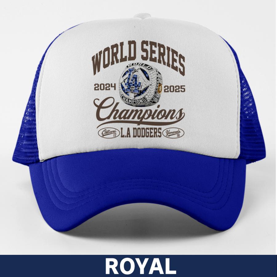 大谷翔平 山本由伸 グッズ キャップ 帽子 ドジャース 2025 ワールド