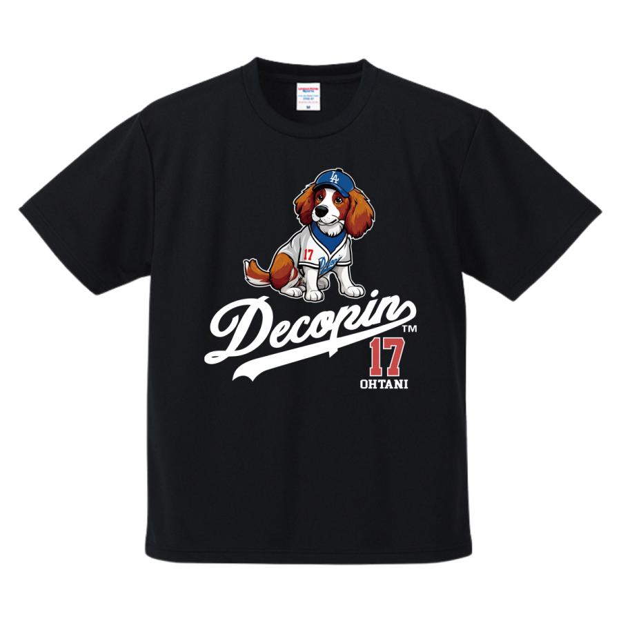 大谷翔平 Tシャツ MLB ドジャース風 ユニフォーム プリント デコピン