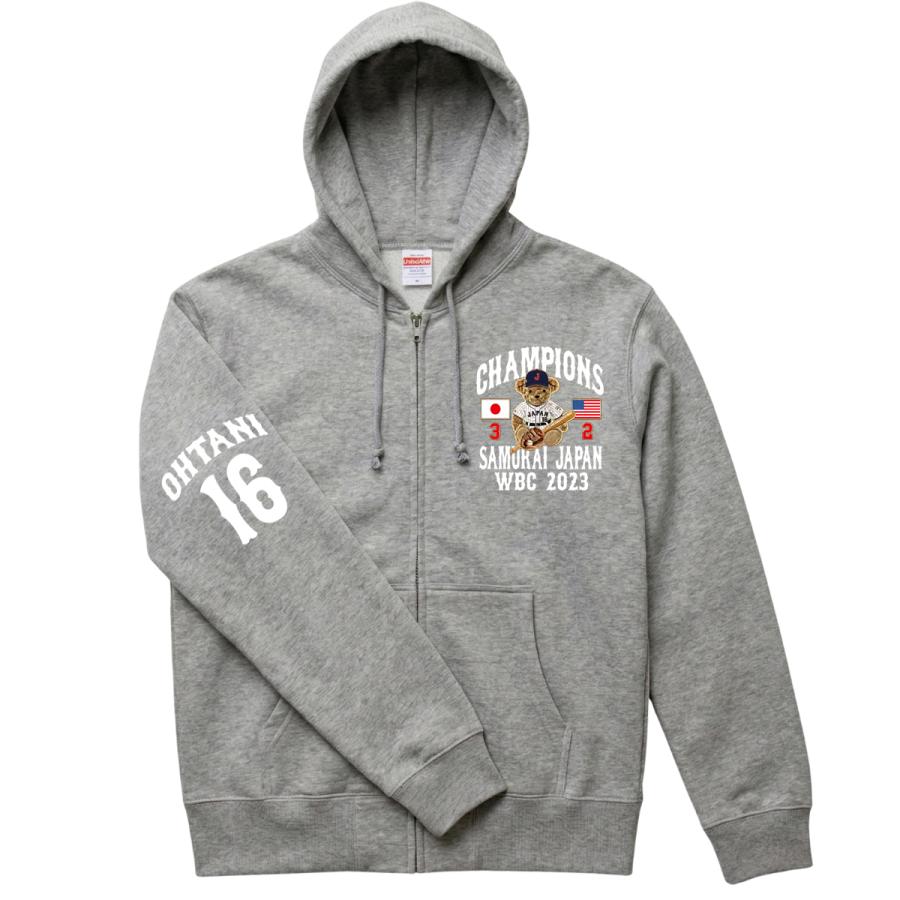 大谷翔平 パーカー トレーナー スウェット ジップパーカー WBC 2023