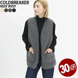 COLD BREAKER（コールドブレーカー） 30%OFF ボアチュニック丈ベスト