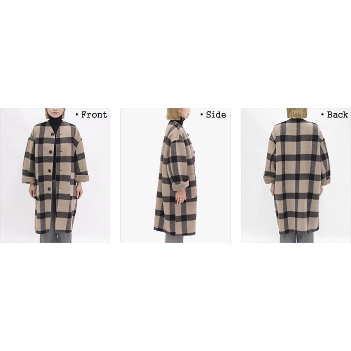 LE GLAZIK（ルグラジック） ル グラジック/Le Glazik ノーカラーウール