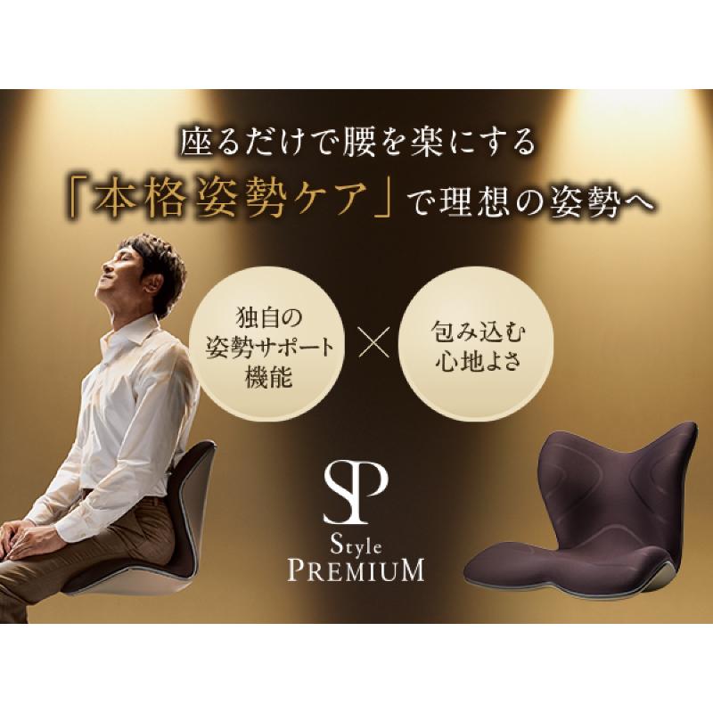 MTG 骨盤矯正クッション 黒（スタイルプレミアム） Style（スタイル