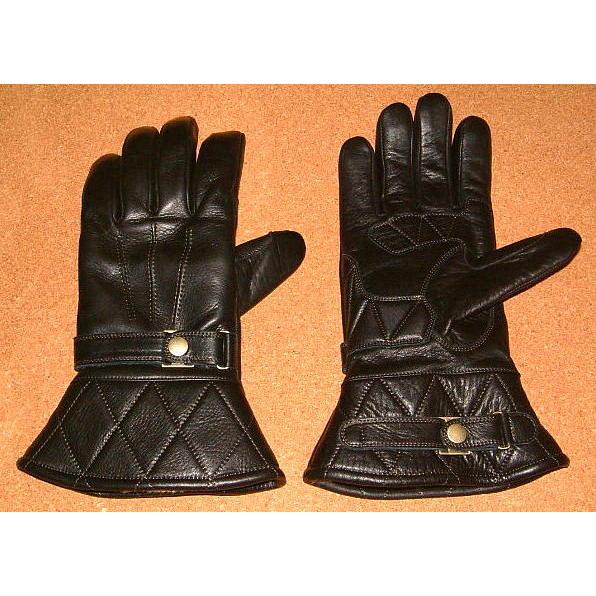 POWWOW パウワウ】 バイカー仕様 高性能 肉厚 オイルレザー製 防寒仕様