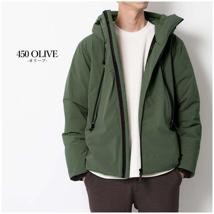 SLICK（スリック） メンズ ダウンジャケット 撥水 ストレッチ ナイロン