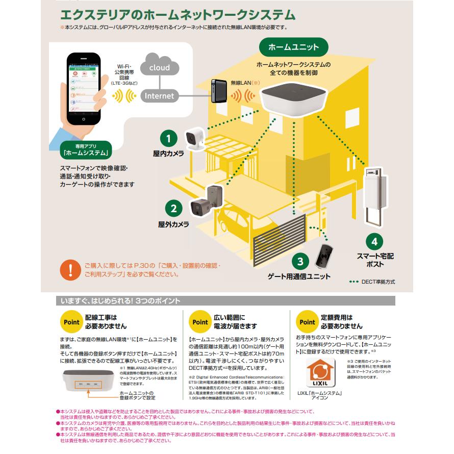 LIXIL（リクシル） ホームネットワークシステム ホームユニット